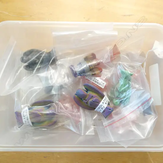 SML QUARTZ & JASPER  ANGEL ORNAMENTS, H.35-50mm, new old stock