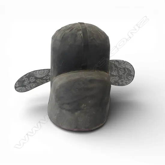 VINTAGE CEREMONIAL ORIENTAL HAT H.200mm