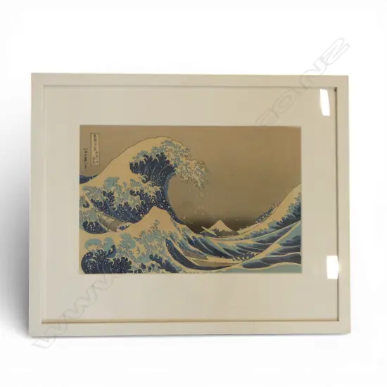 HOKUSAI PRINT GREAT WAVE OF KANAGAWA 250x375mm