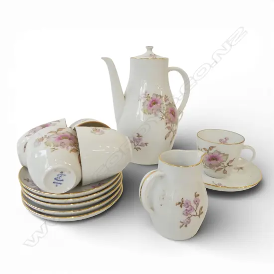 GERMAN CHINA COFFEE SET 