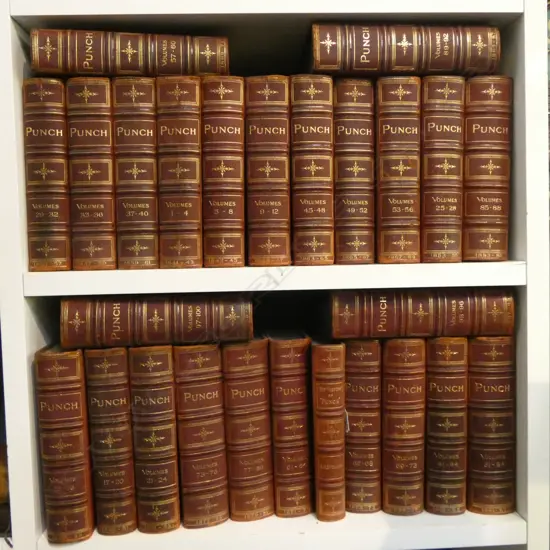 PUNCH MAGAZINE BOUND COLLECTION INCL. 'THE HISTORY'