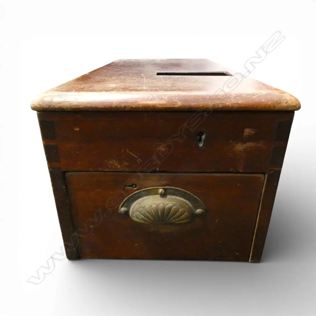 EARLY 20thC CASH REGISTER L.490mm Image 1++