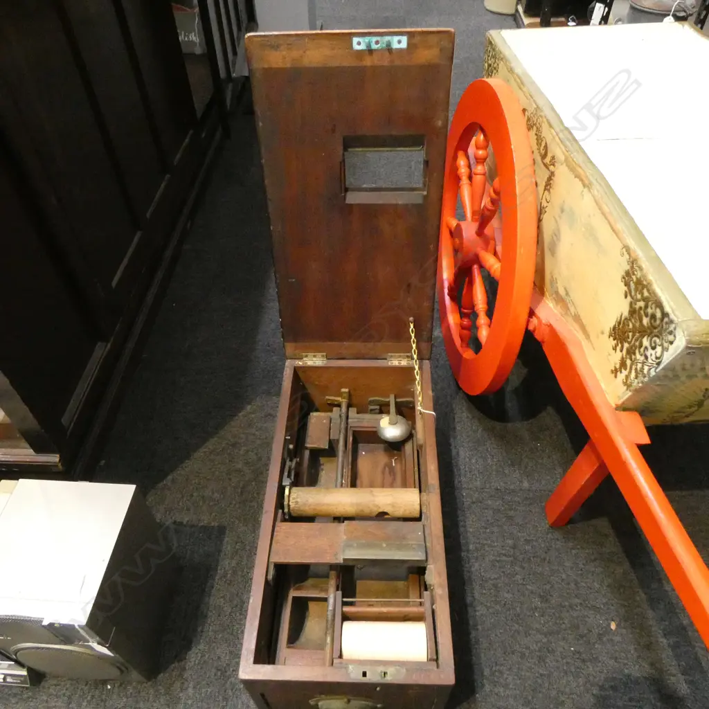 EARLY 20thC CASH REGISTER L.490mm Image 1++