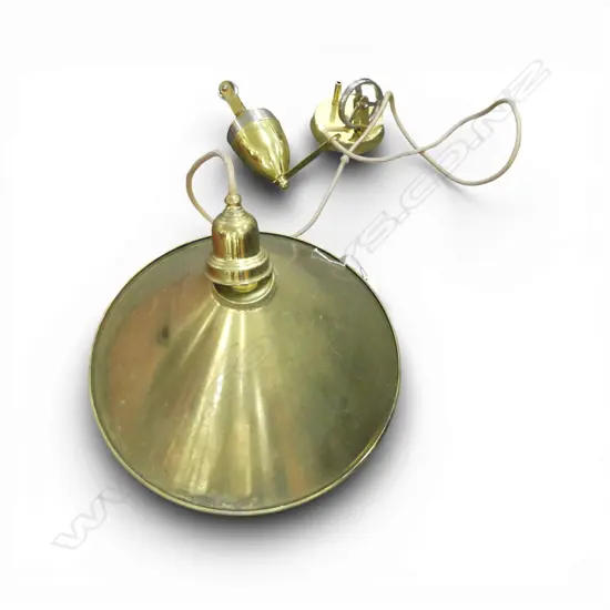 BRASS PENDANT LIGHT 