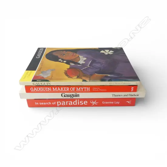 4 BOOKS ON GAUGUIN