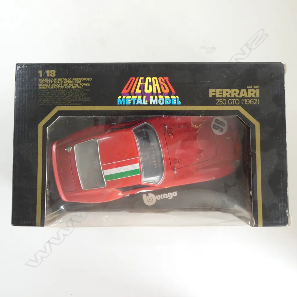 3 BOXED BBURAGO DIE-CAST MODELS Image 1++