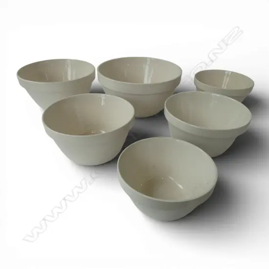 5 MASON CASH MIXING BOWLS + OTHER Dia.225mm