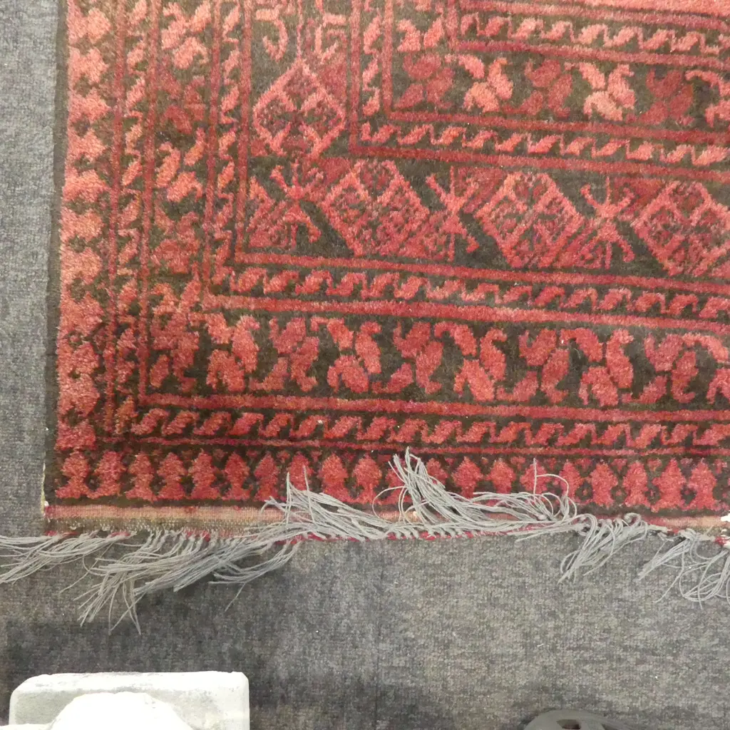 HAND KNOTTED WOOL PILE RUG Image 1++