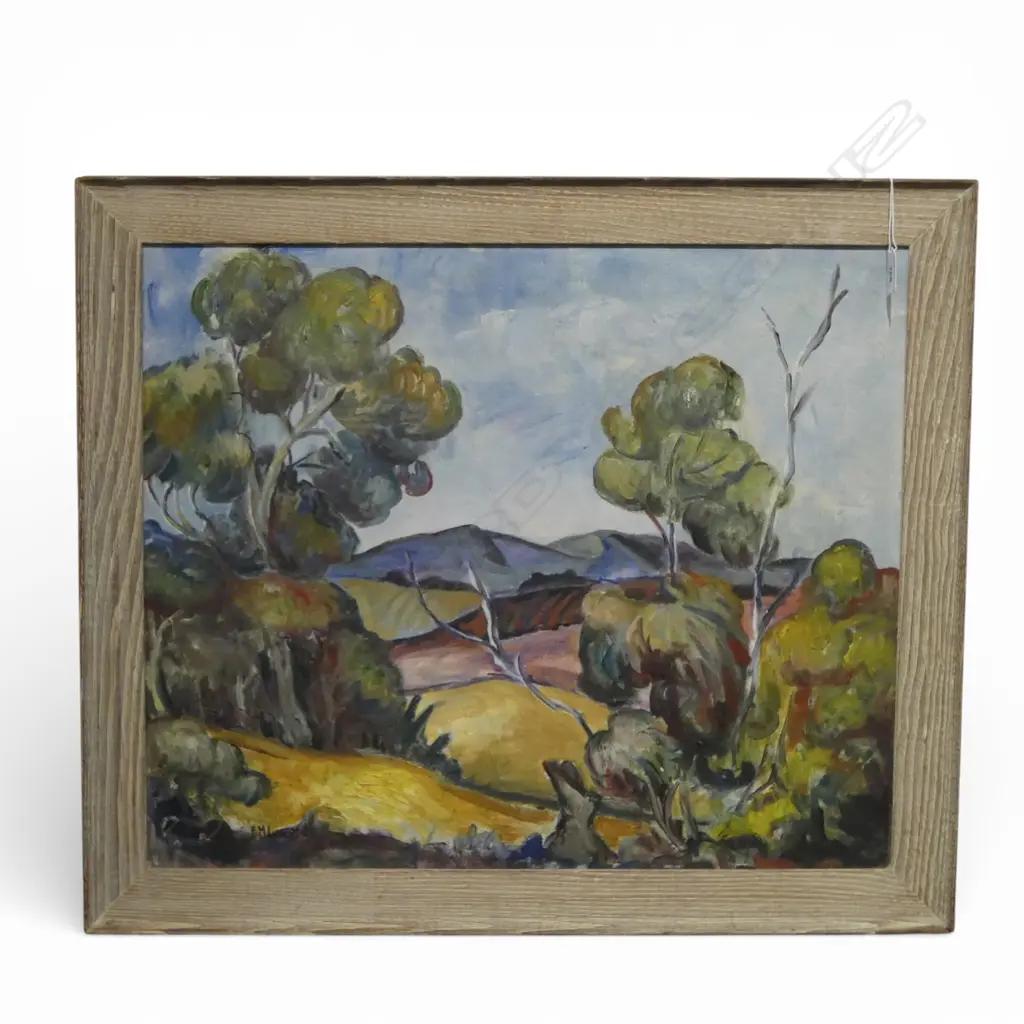 FLORENCE LUXFORD 'AFTERNOON' LANDSCAPE, ACRYLIC ON BOARD 500x600mm Image 1++