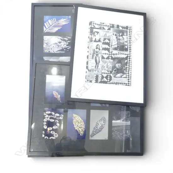 3 ARTWORKS; 2 PHOTO SETS, GAUGUIN PRINT 405x290mm