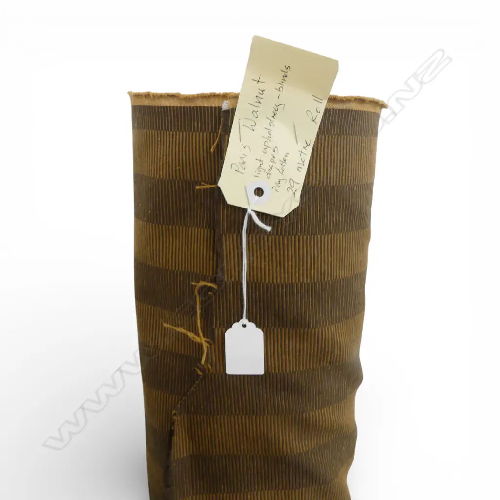 FABRIC BOLT; PARIS WALNUT, LIGHT UPHOLSTERY, POLY COTTON, 29M ROLL Image 1++