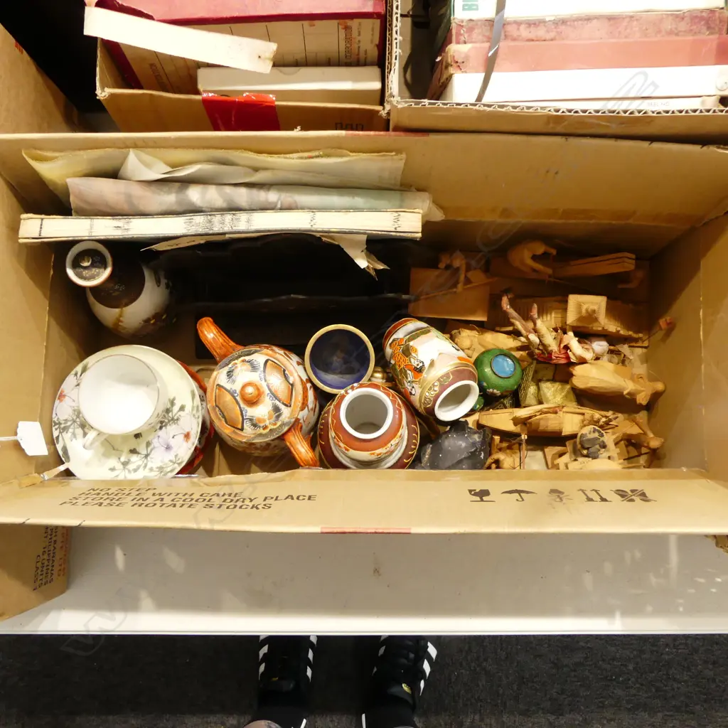 ASST. ORIENTAL CHINA, ORNAMENTS etc Image 1++