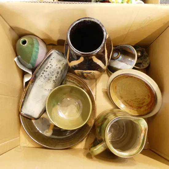 ASST. N.Z. STUDIO POTTERY