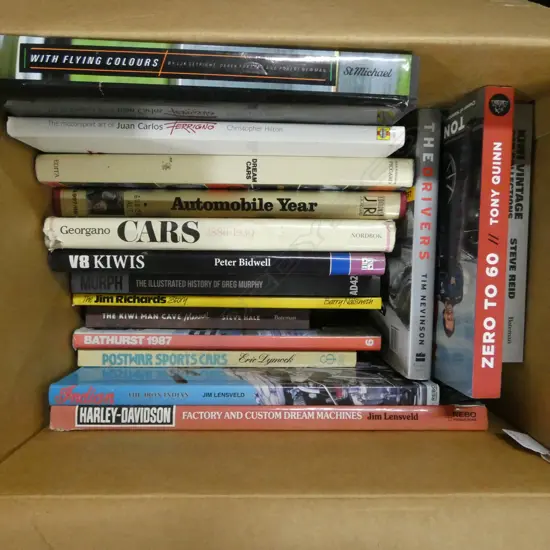 ASST. BOOKS; CARS / MOTORING INTEREST