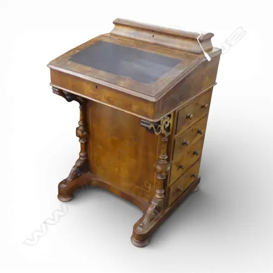 VICTORIAN DAVENPORT 530x530x835mm