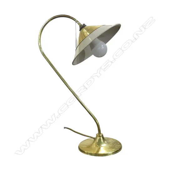 BRASS TABLE LAMP H.505mm