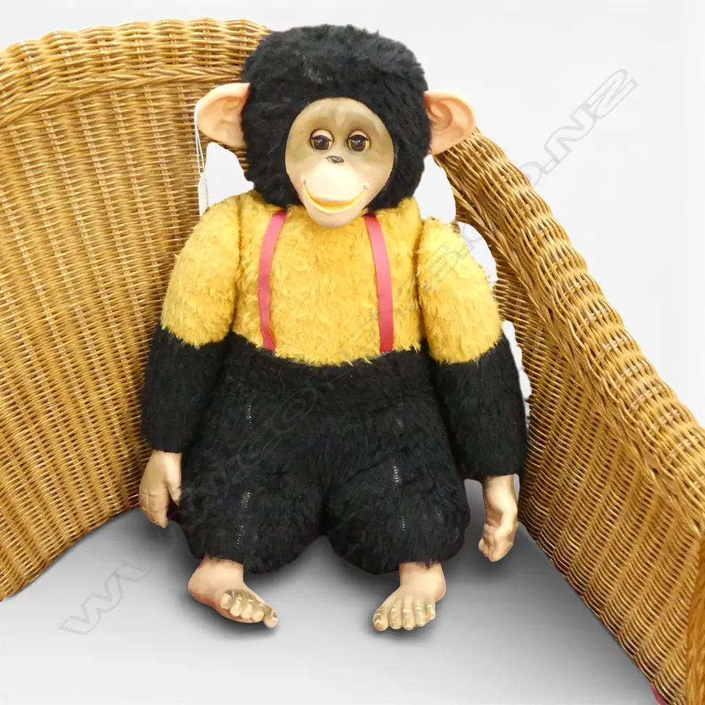 VINTAGE MONKEY SOFT TOY H.530mm Image 1++