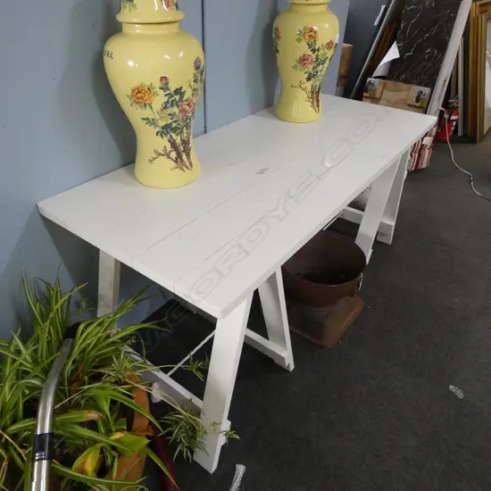 IKEA TRESTLE TABLE/DESK W.700mm L.1600mm H.760mm
