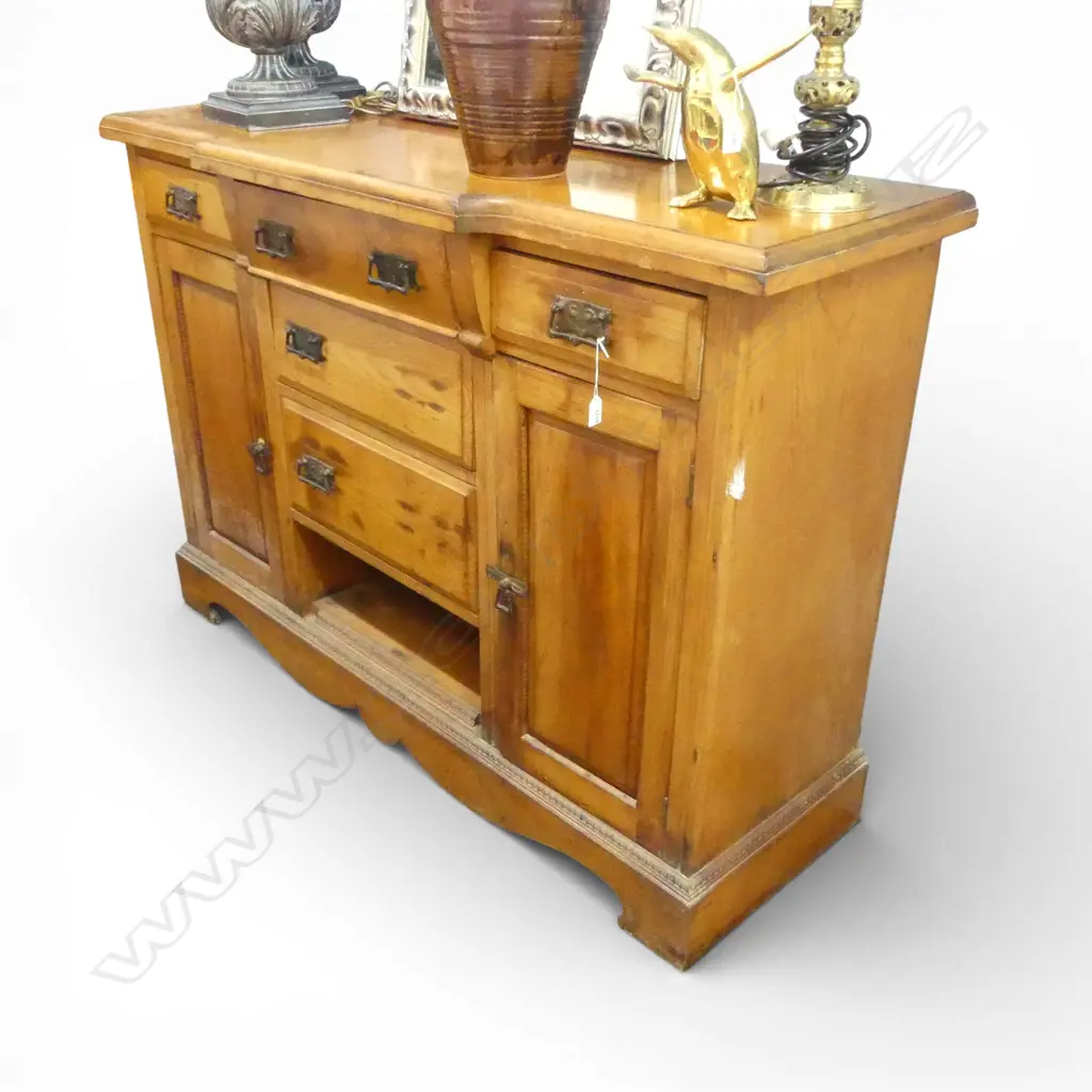 EARLY 20thC DRESSER BASE some marks, handles missing 1450x490x1020mm Image 1++