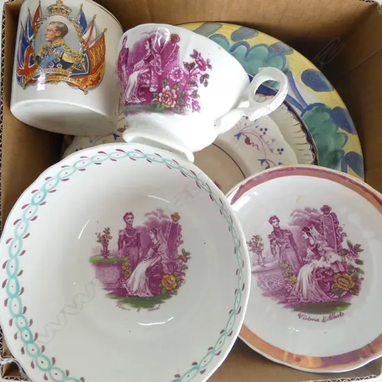 6PCS VICT ETC  ROYALTY CORONATION CHINA