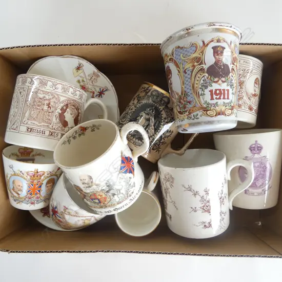 10 VINTAGE CORONATION  PCS