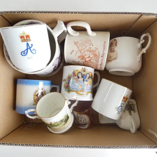 10 VINTAGE CORONATION  PCS