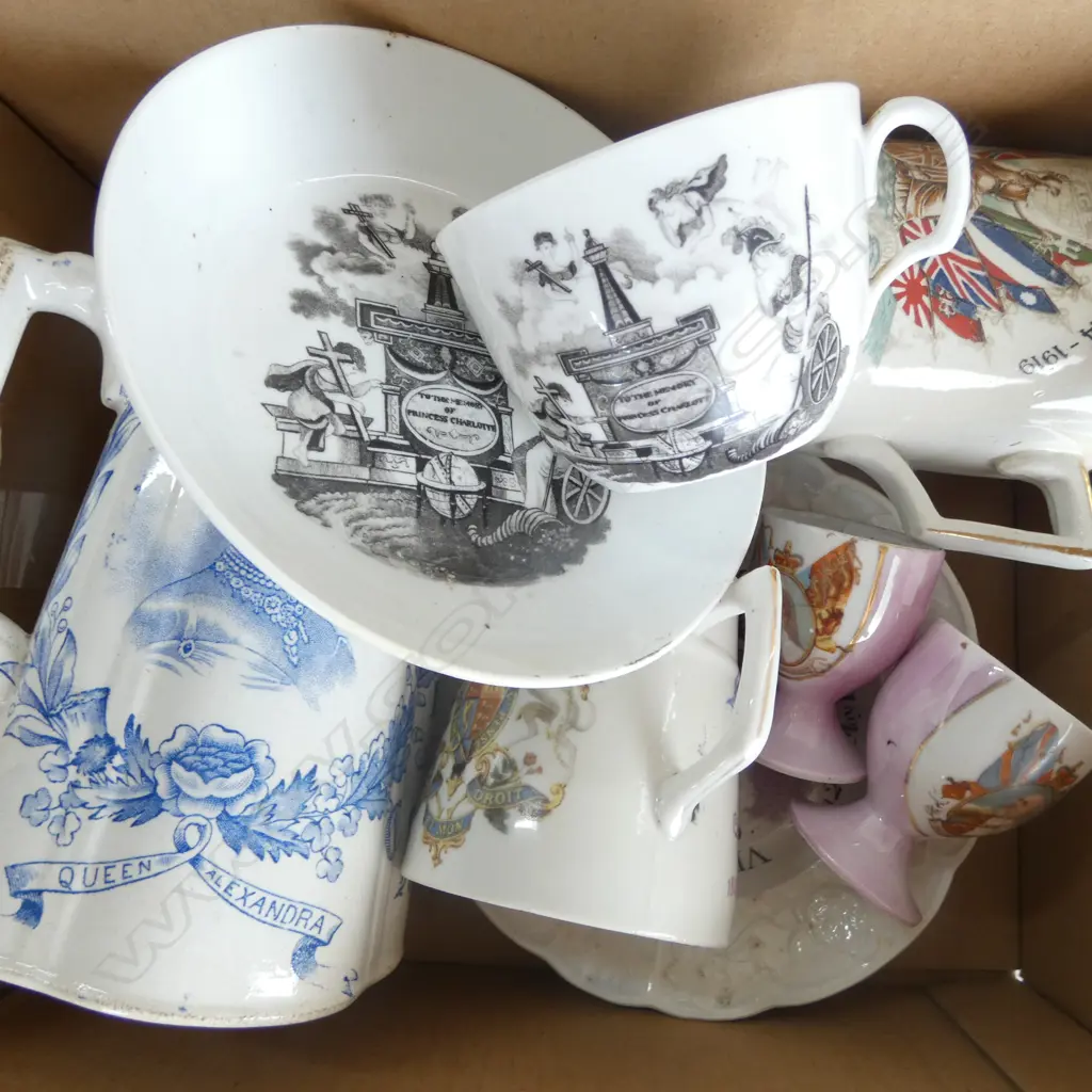 6PCS VICT ETC  ROYALTY CORONATION CHINA Image 1++