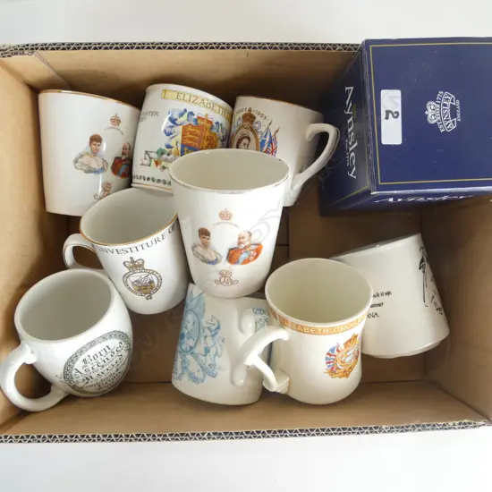 10 VINTAGE CORONATION  PCS