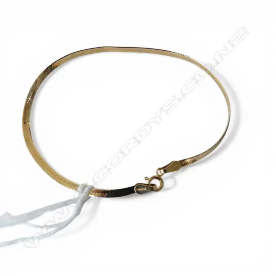 14CT BRACLET L.175mm 1.3gms