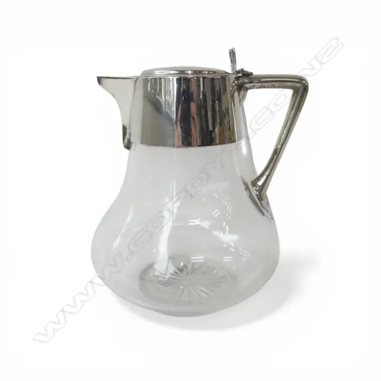 STG SILVER JUG, MAPPIN & WEBB LONDON 1905 H.175mm