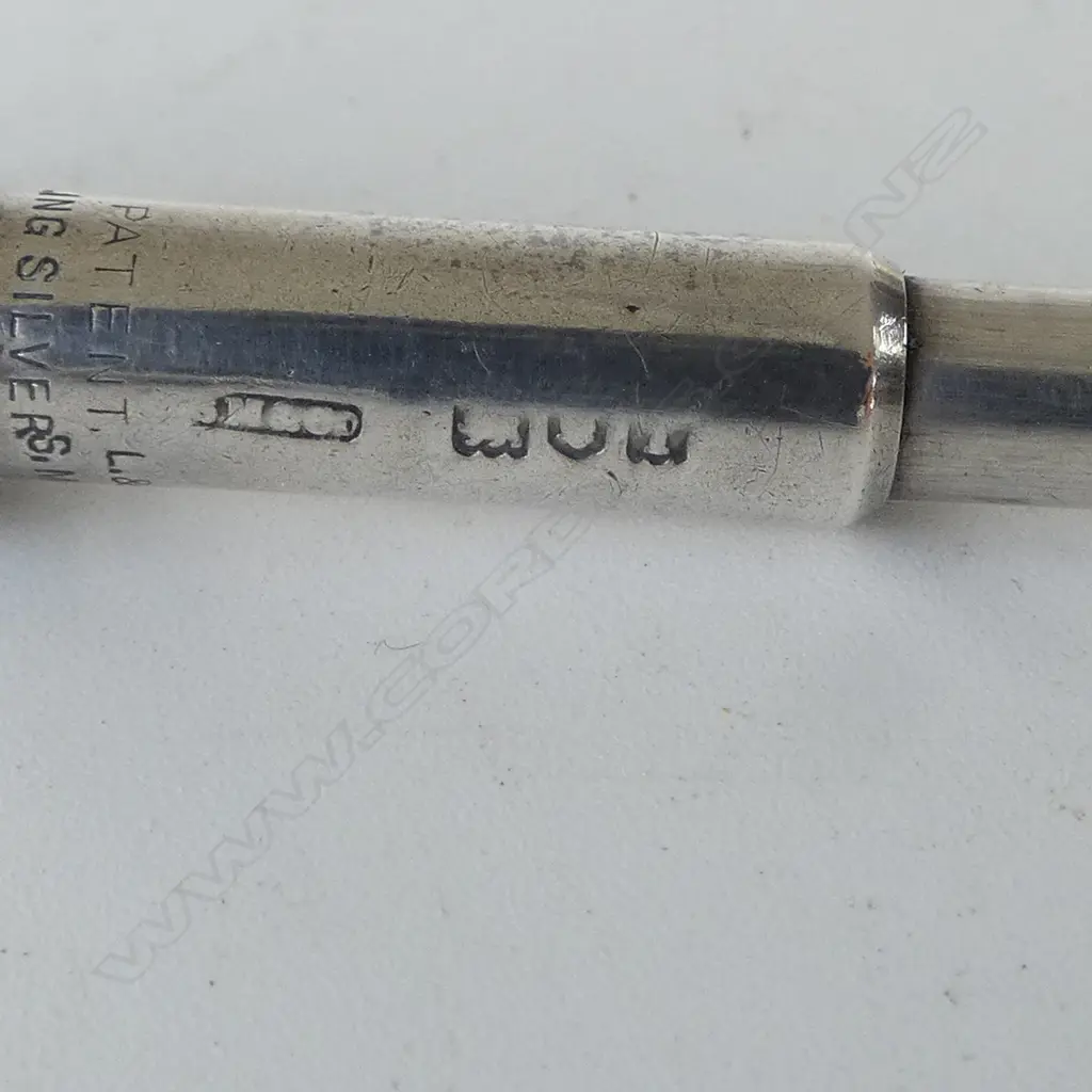 SAMPSON MORDON CIGAR PIECER S/SILVER LONDON 1904 8GMS Image 1++