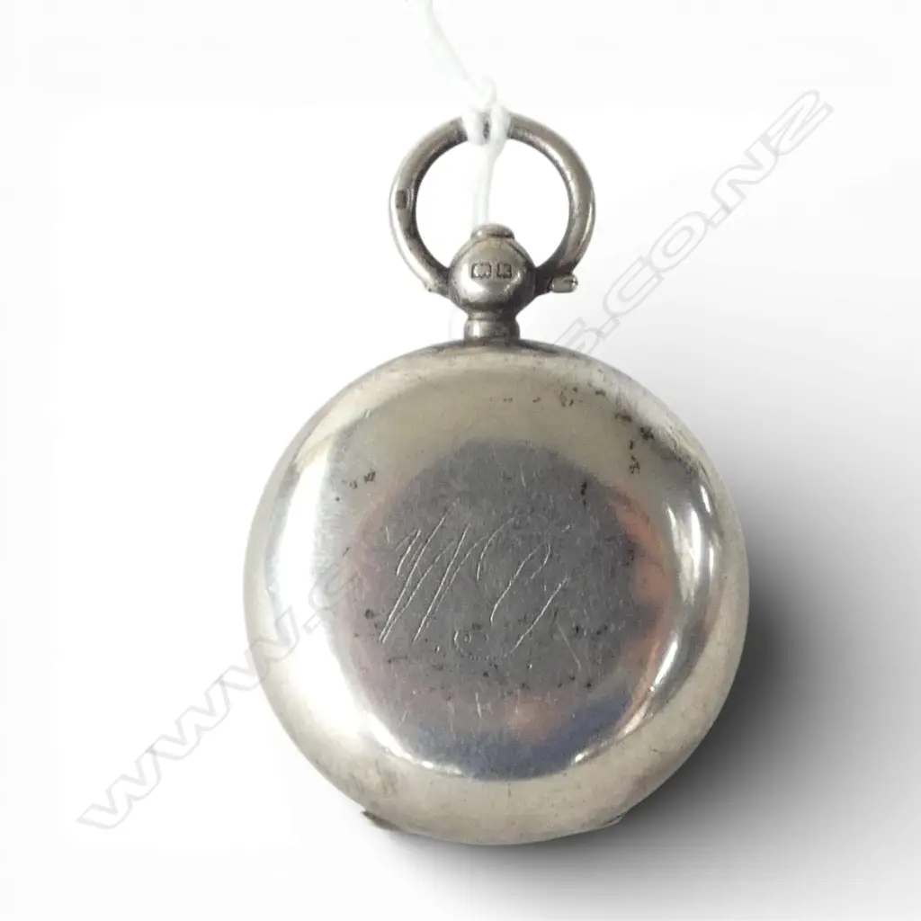 STG SILVER SOVEREIGN HOLDER, B'HAM 1909 32gms Image 1++