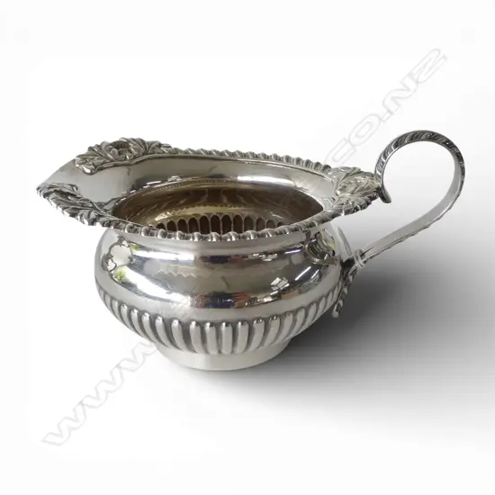 S/SILVER CREAM JUG BT COOPER BROS 1909 205GMS