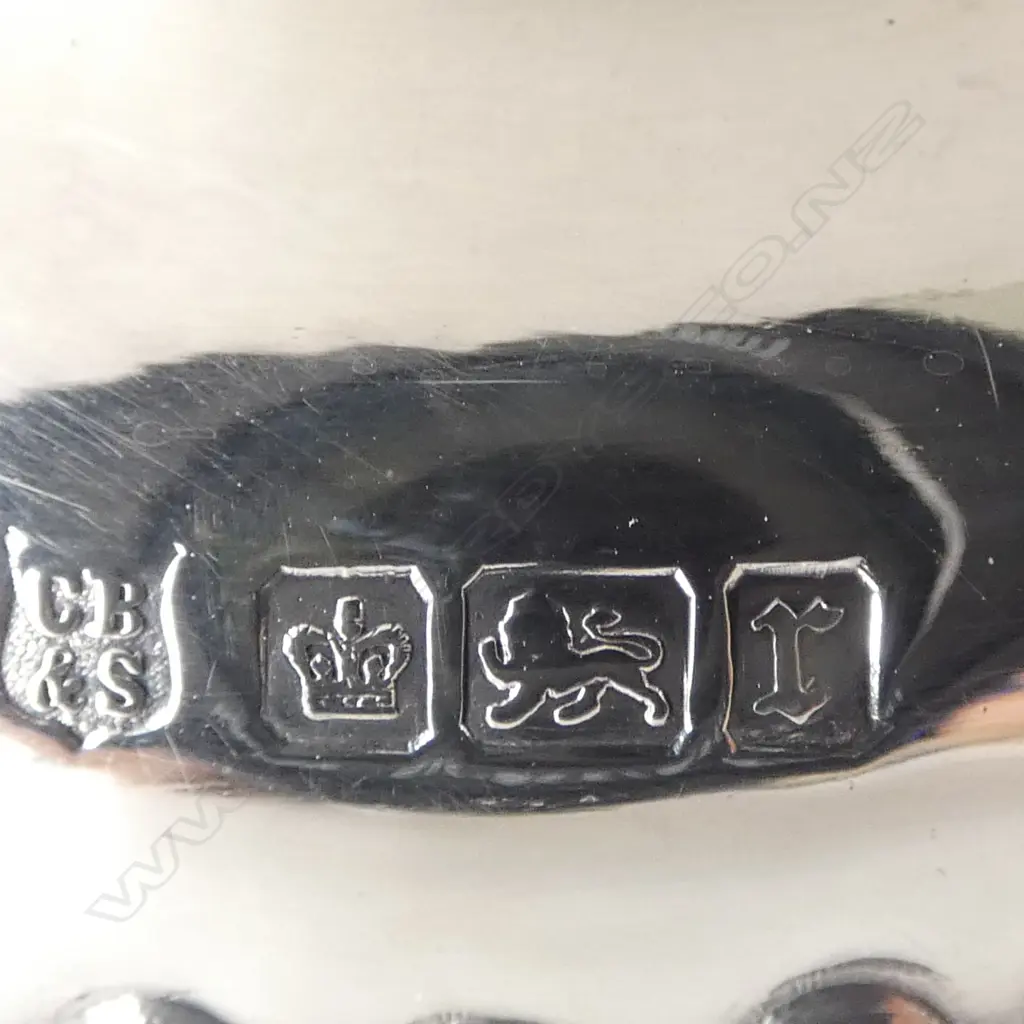 S/SILVER SUGAR BOWL BY COOPER BROS 350GMS Image 1++