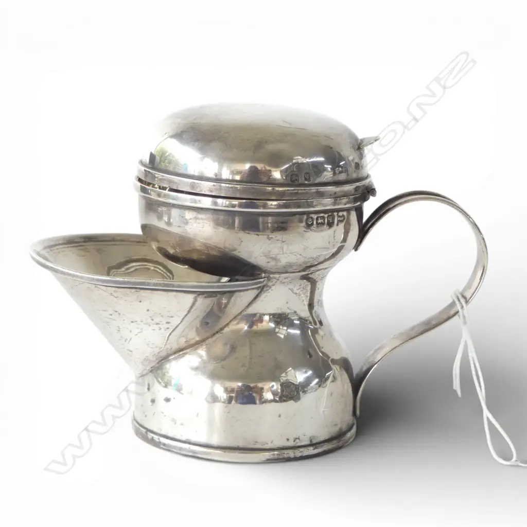 STG SILVER SHAVING MUG, B'HAM 1915 173gms Image 1++