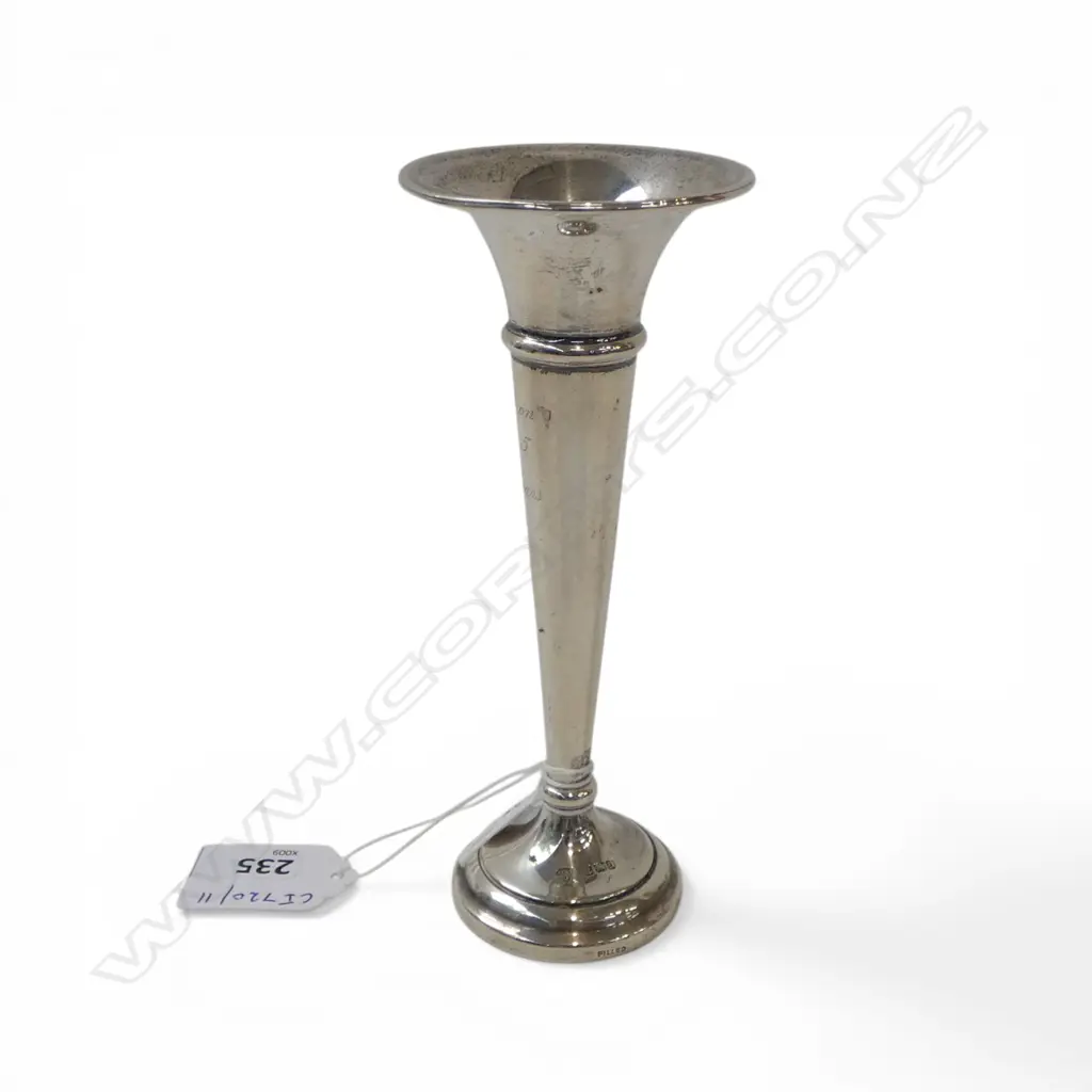 S/SILVER SPIECIMAN VASE 55GMS TOTAL WIEGHT Image 1++