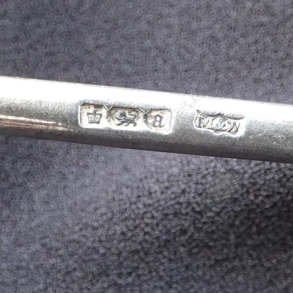 PR STG SILVER KNIFE RESTS, SHEFFIELD, 106gms Image 1++