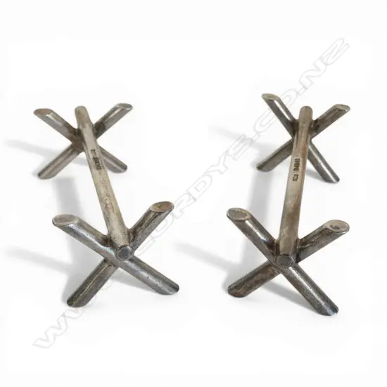 PR STG SILVER KNIFE RESTS, SHEFFIELD, 106gms