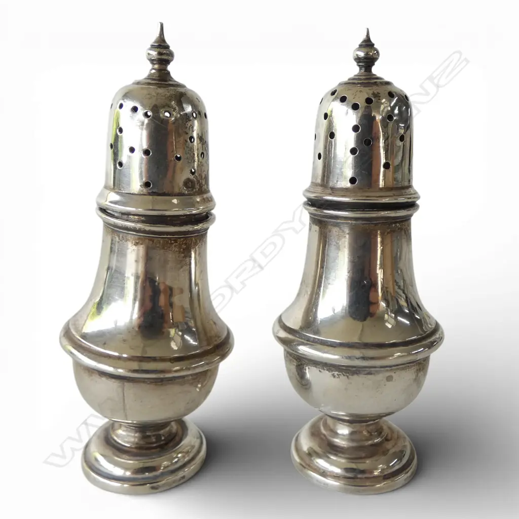 PR STG SILVER PEPPERETTES, B'HAM 1920 43gms Image 1++