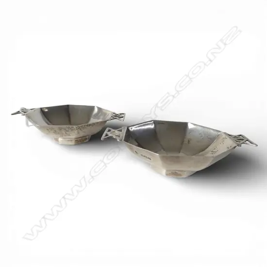 PR STG SILVER DISHES, SHEFFIELD 1924 84.5gms