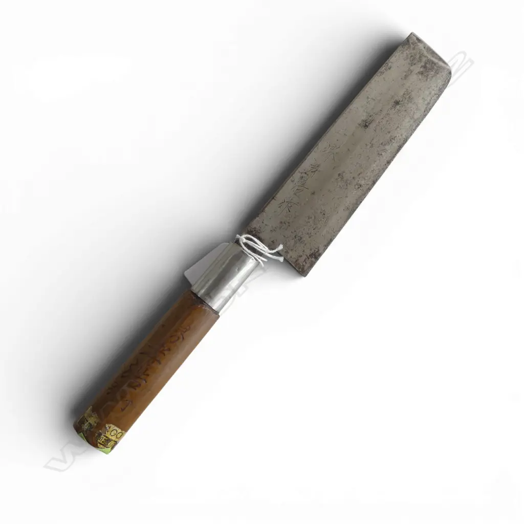 VINTAGE JAPANESE NAKIRI KNIFE L.295mm Image 1++