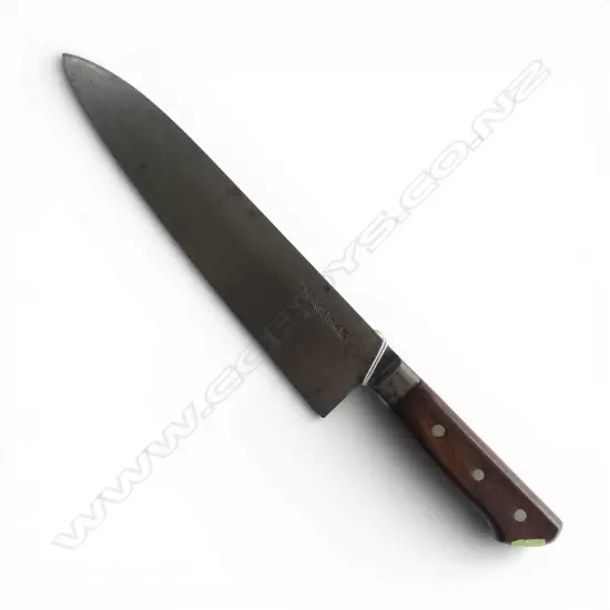 VINTAGE JAPANESE GYUTO KNIFE L.290mm