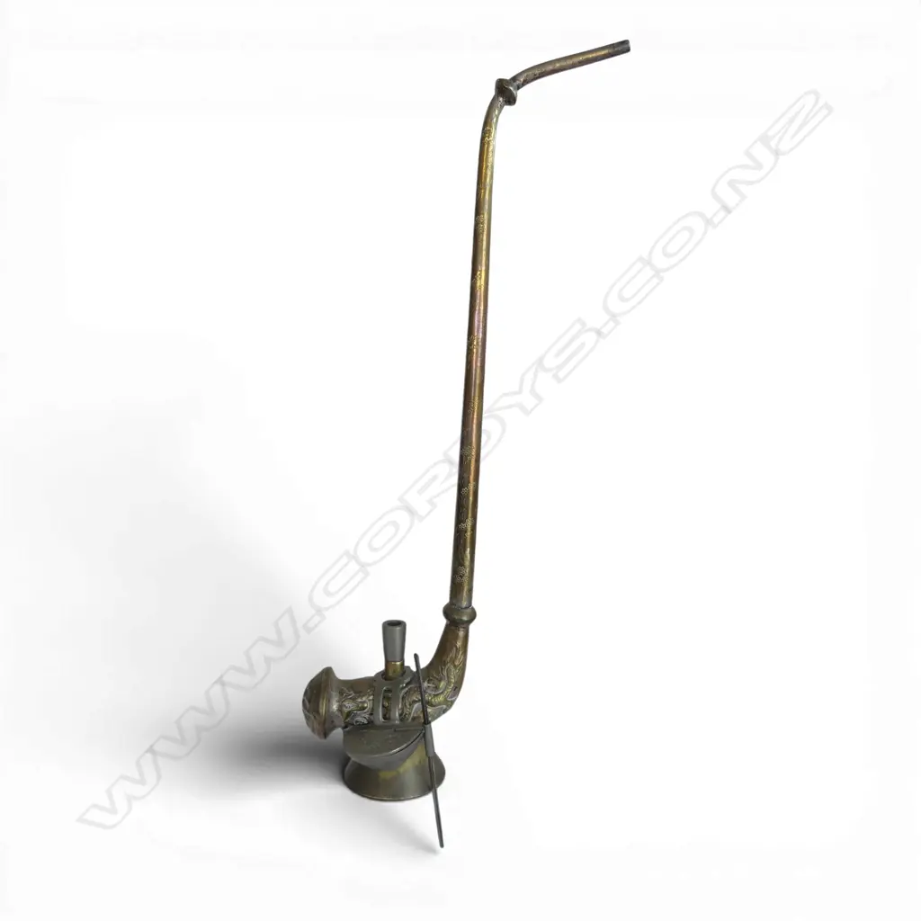 ORIENTAL BRASS OPIUM PIPE H.530mm Image 1++