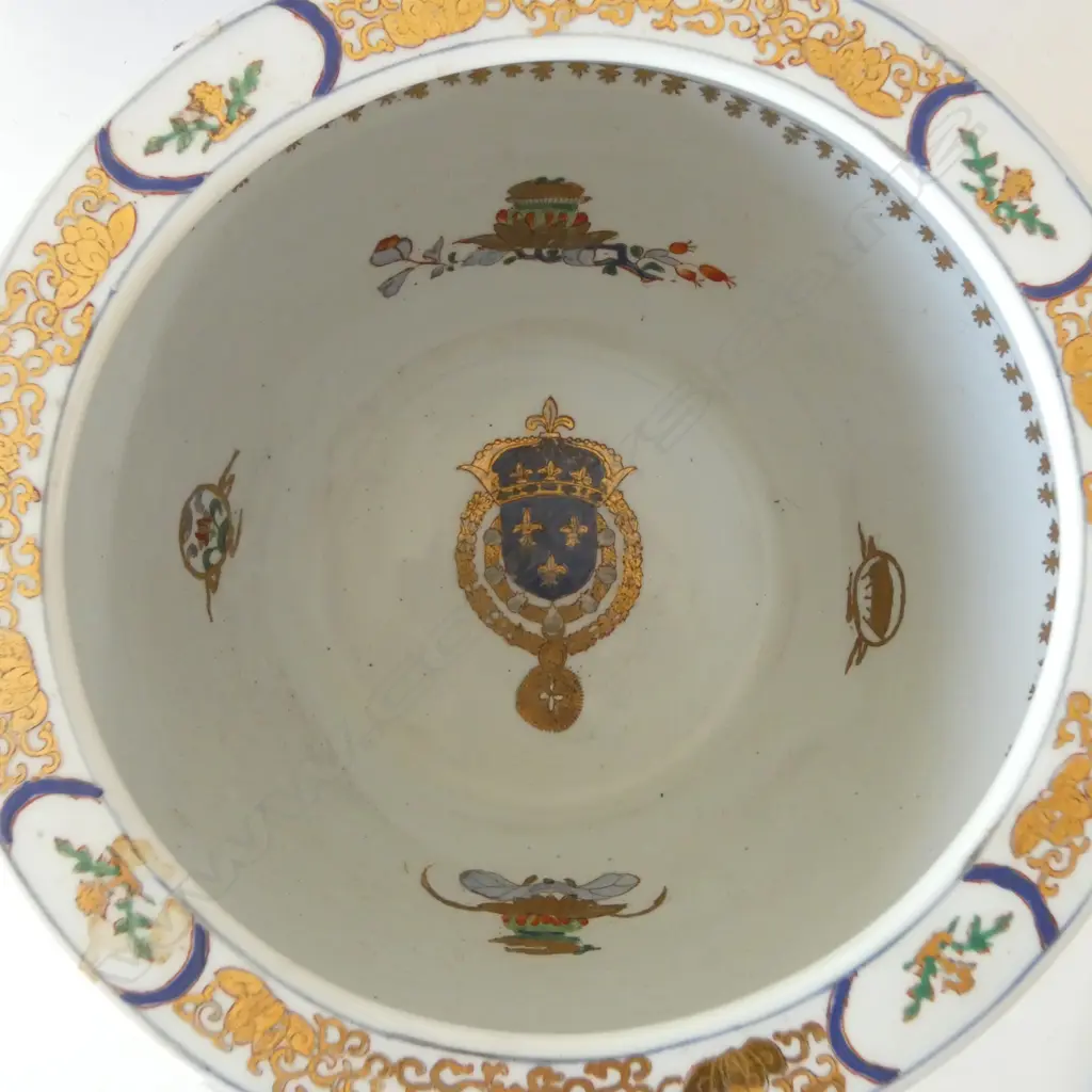 ORIENTAL AMORIAL STYLE JARDINIERE PLANT POT H. PLANT POT H.210mm, 280mm dia + BOX Image 1++