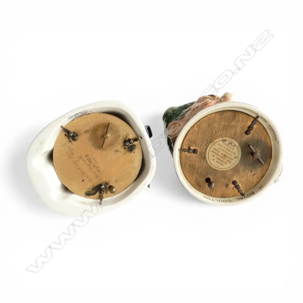 2 MUSICAL JUGS; CROWN DEVON H.220mm, ROYAL DOULTON 'THE CAMPBELLS ARE COMING' Image 1++