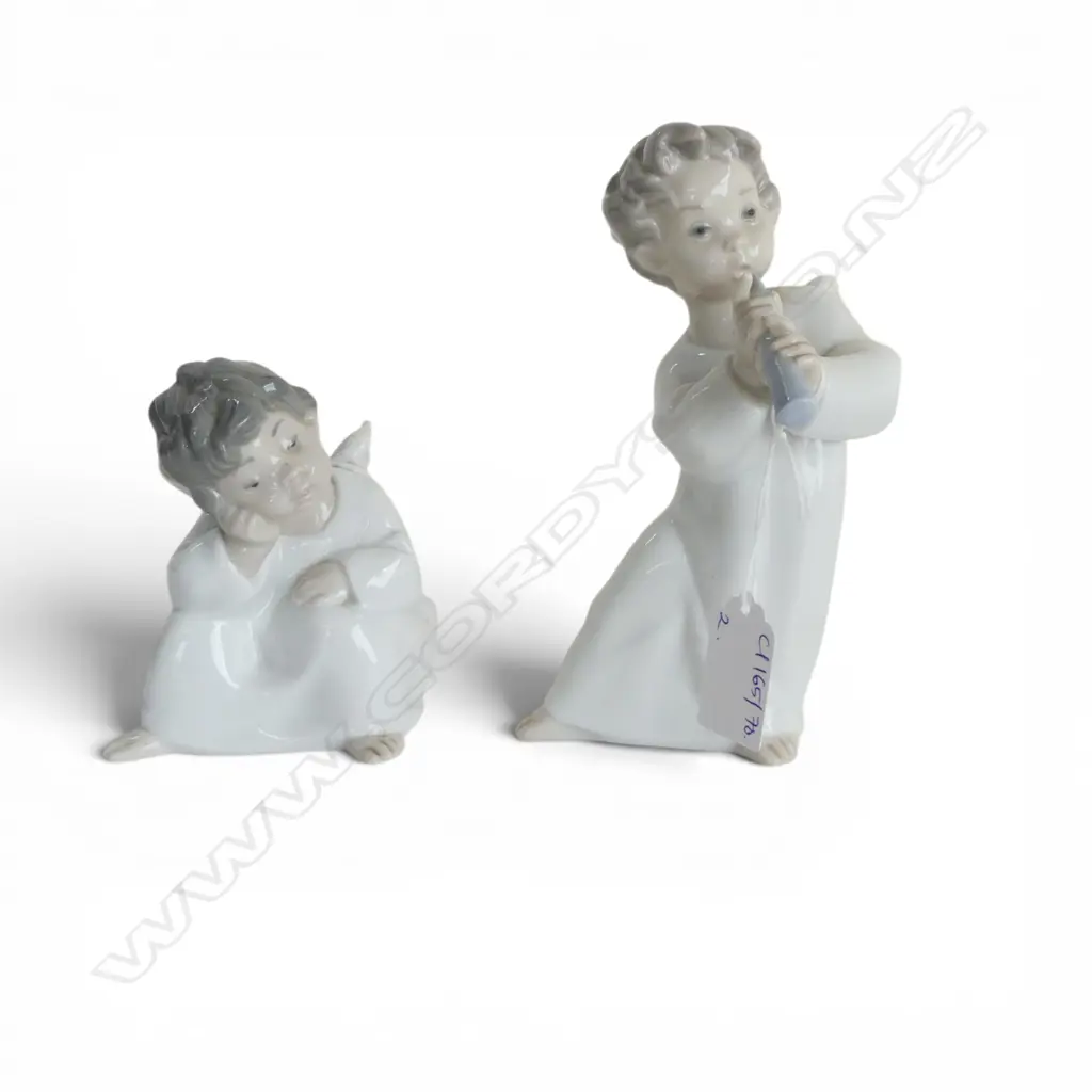 2 LLADRO ANGELS H.160mm, both boxed Image 1++