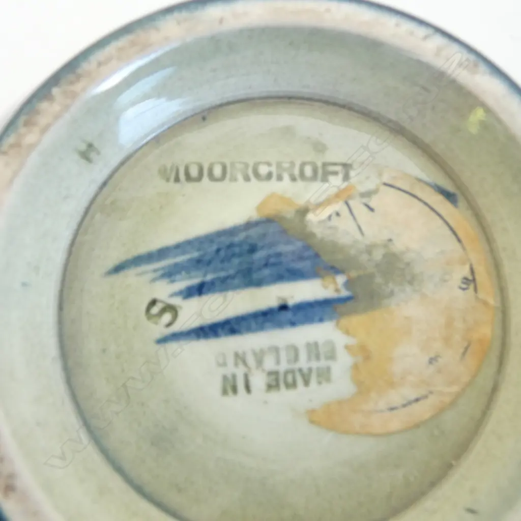 MOORCROFT FOOTED BOWL, Freesia Pat. Dia.150mm Image 1++