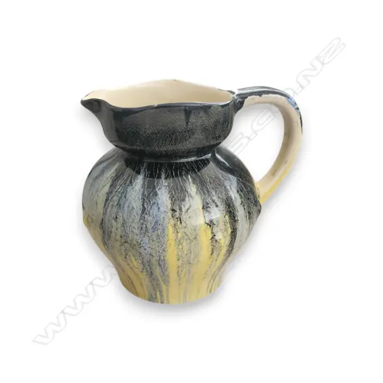 VINTAGE DRIP GLAZE JUG