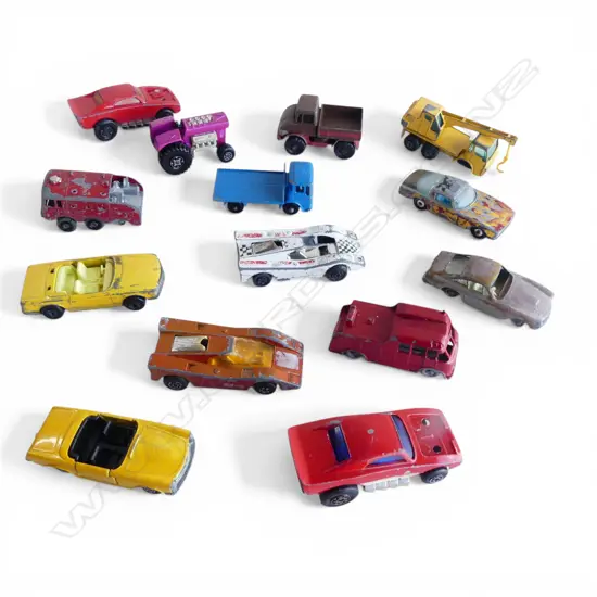 14 TOY CARS
