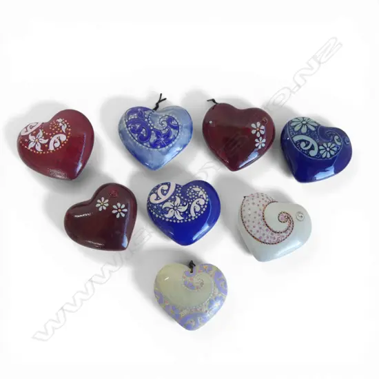 8 KEUM SUN LEE SML HEARTS, L.65 x 70mm